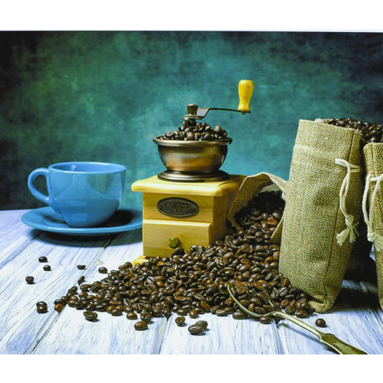 Картина по номерам "Старинная кофемолк" 40*50см,крас.-акрил,кисть-3шт. (3335_B)