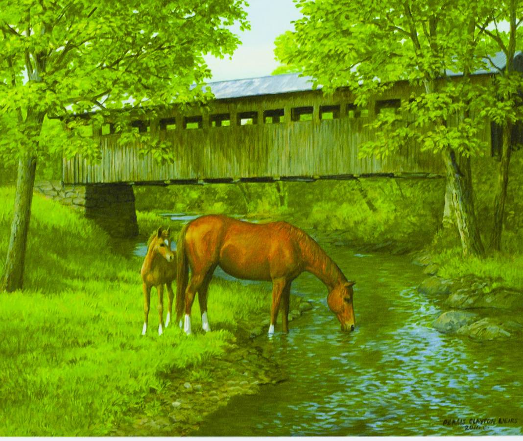 Картина по номерам "Лошади" 40*50см,крас.-акрил,кисть-3шт. Разноцветный Unison (6339_B)