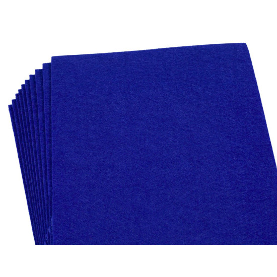 Фетр 2мм голубой А4 -10 листов, 7791 Синий Unison (7791)