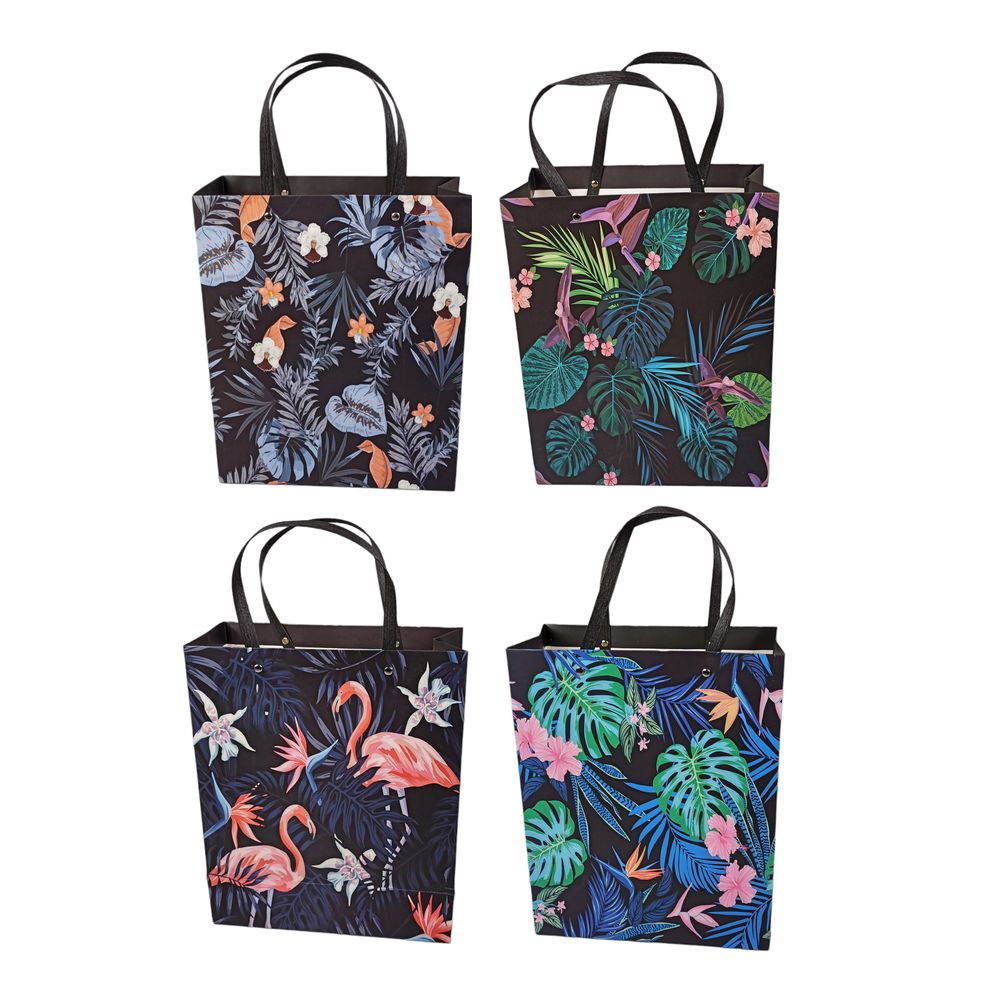 Пакет подарочный  210гр, 32 x 26 x 12см (12шт/уп) Черный Unison (292 M)