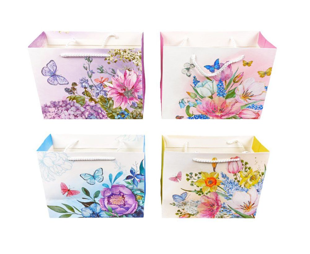 Пакет подарочный 210гр, 23 x 18 x 10см (12шт/уп) Разноцветный Unison (297 S)