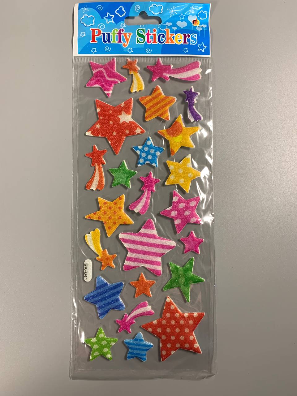 Наліпки 24 х 9см, 20шт/уп Різнокольоровий Unison (SK-041)