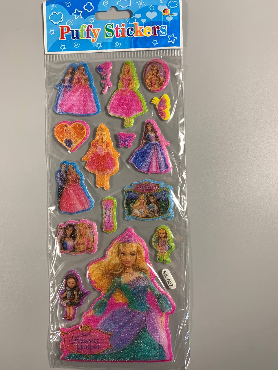 Наліпки 24 х 9см, 20шт/уп Різнокольоровий Unison (SK-027)