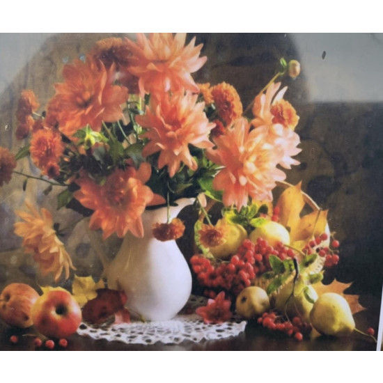 Картина по номерам 30*40см "Натютморт" OPP (холст на раме краск. кисти. ) (0029EKTL_O)