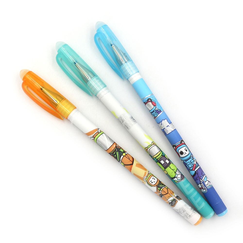 Ручка "пиши-стирай"  Aodemei "Warrior" 0,5мм, синяя, 12шт/уп Разноцветный Без бренда (34206)