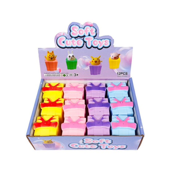 Іграшка антистрес  вистрибуюча Панда 5см, 4 кольори Різнокольоровий Без бренду (11116 panda)