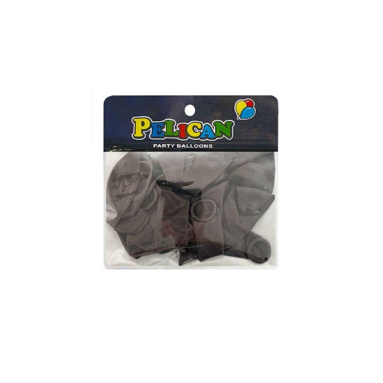 Кульки Pelican 10 '(26 см) пастель  коричневий, 10 шт/уп Коричневий Pelican (811029)