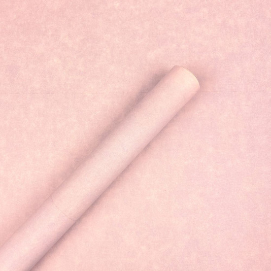 Еко -  крафт кольоровий, папір подарунковий,  0,53 х 6м,  80г Рожевий Unison (ECP006)