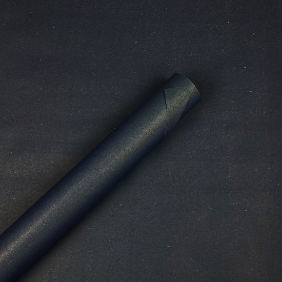 Эко - крафт цветной, бумага подарочная, 0,58 х 6м, 80г Синий Unison (ECP011)