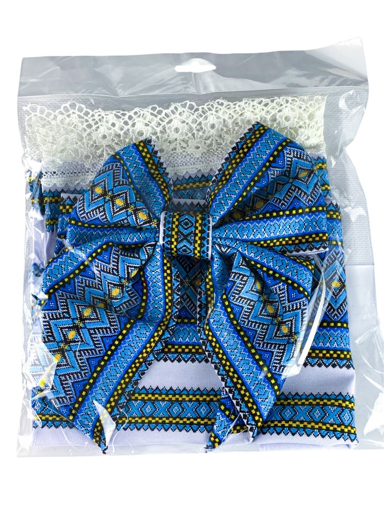 Декор для пасхальной корзины - полотенце + бант (DGC-101)