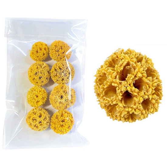 Шарики сухоцвета, натуральный, 20г±10 (c30546)