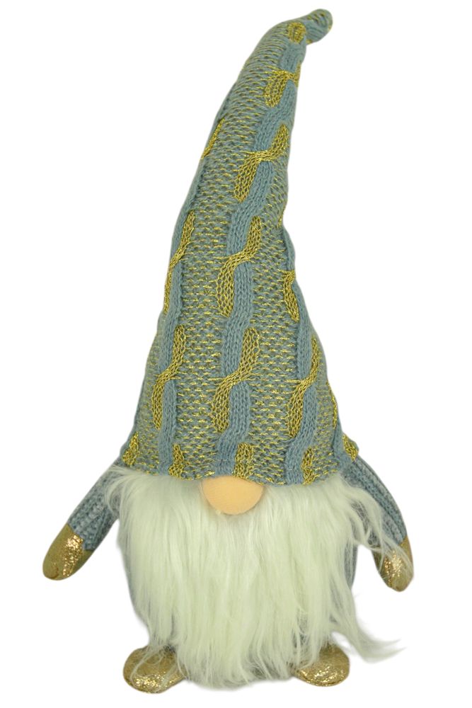 Новогодняя мягкая игрушка Гном 41 см (L01140)