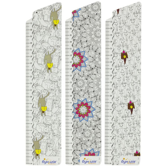 Закладки для книг 8шт "Раз - антистрес Серия 3" Unison (ВМ-6197)