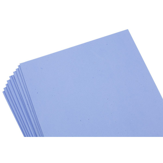Фоамиран  светло-синий - 10листов (1,8мм) (7490-18-20)