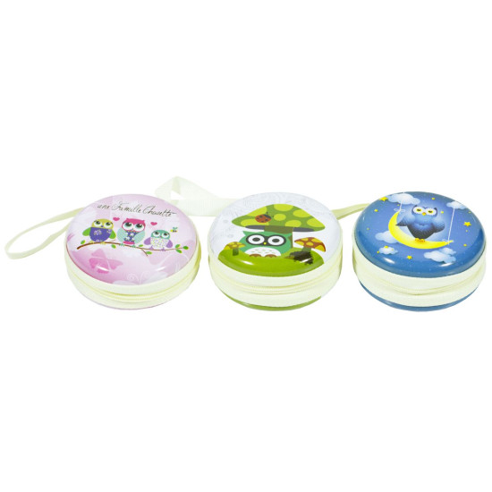 Металлическая круглая подарочная коробка MT-036-2 (MT-036-2)