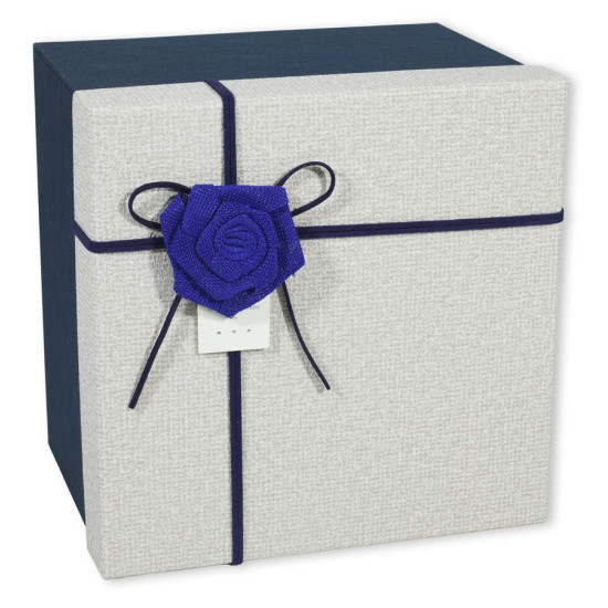 Квадратные подарочные коробки MS8306-9Q-2 (24x24x18cm) с ДЕФЕКТОМ (MS8306-9Q-2   №1)