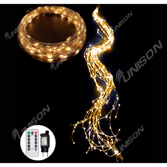 ПУЧОК-РОСА 360LED з пультом, білий  (30) (1922-07)