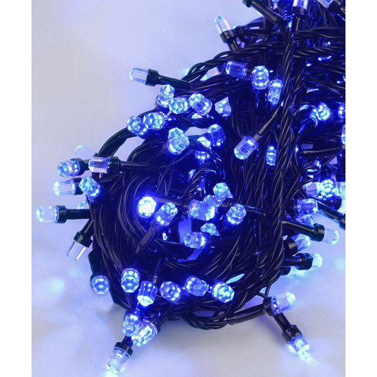 РУБИН 200 LED, черный провод, синий (1282-02)