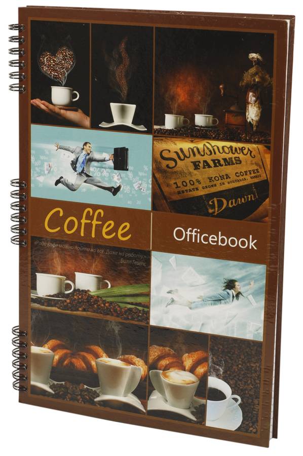 Блокнот на спирали А4, 80 листов (A4-80 спираль)