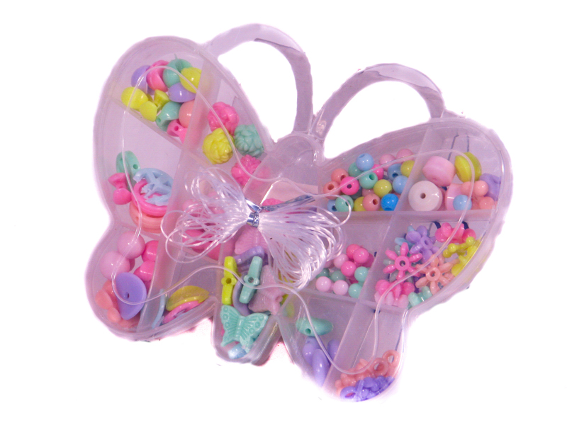 Набір творчості D2107-1 для виготовлення бус і браслетів "Метелик" (Нт 213)