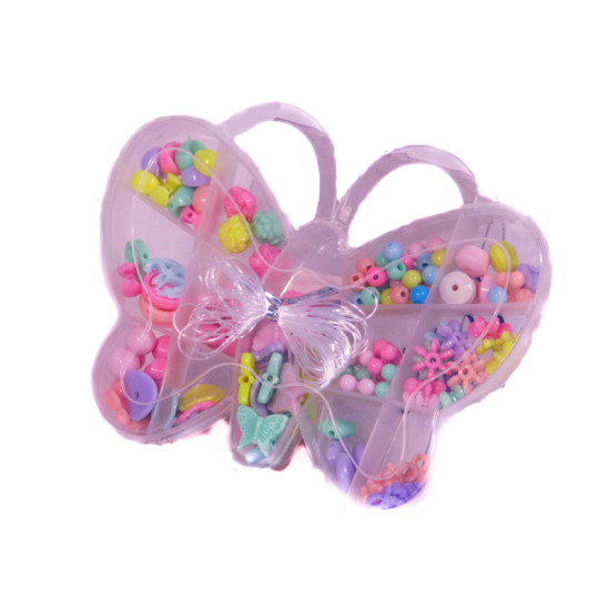 Набір творчості D2107-1 для виготовлення бус і браслетів "Метелик" (Нт 213)