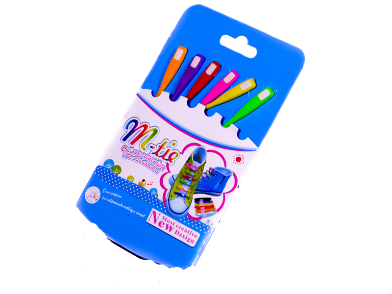 Шнурки - ледарки D1908-5,  6 шт. в упаковці (Шн 002)