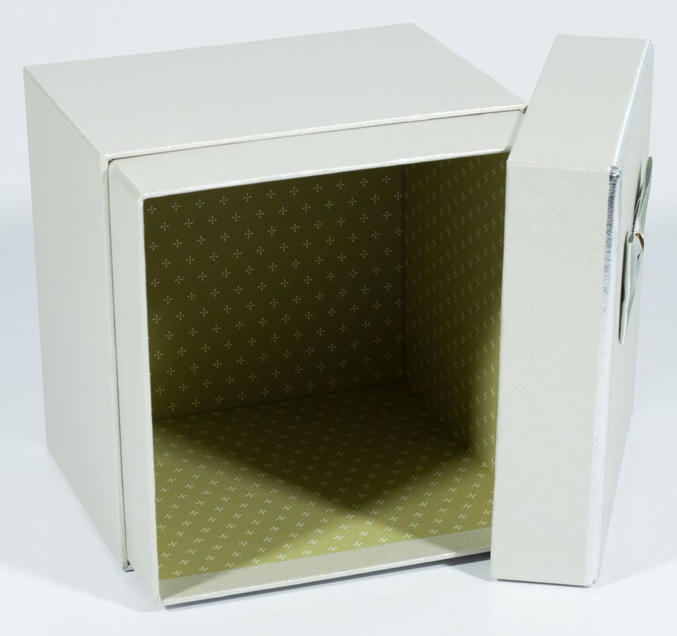 Подарункова коробка 05101-15 , квадратна пудра, 15.5х15.5х15.5cm/12.5х12.5х12.5/9х9х9cm   3шт. в наборі (05101-15)