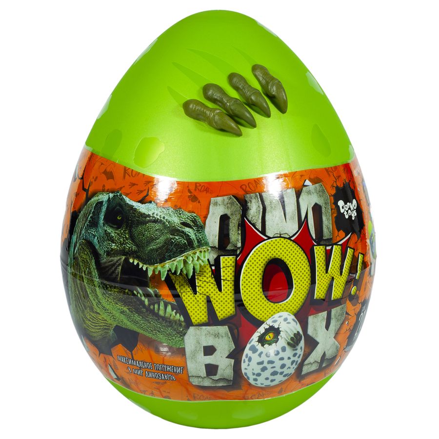 Яйце розвиваюче для дітей велике "Дино" Unison (DWB-01-01)