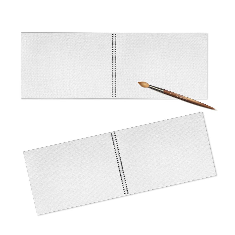 Скетч-бук "Акварельный" 20л А5 акварельная бумага 200г/м² Разноцветный Unison (СБА-А5-20/АП-0204)