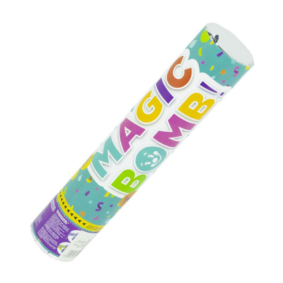 Хлопушка пневматическая "Golden" 20см, 30г, наполнение - звезды с фольги Unison (0905-20)