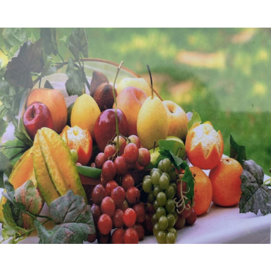 Картина по номерам 30*40см  "Фрукты" OPP (холст на раме краск. кисти. ) (1335EKTL_O)