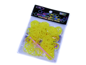 Светло-желтые резинки для плетения (Нт 120.2)