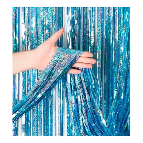 Фотозона 2 х 1м, голограма блакитна Блакитний Unison (KUK-2060)