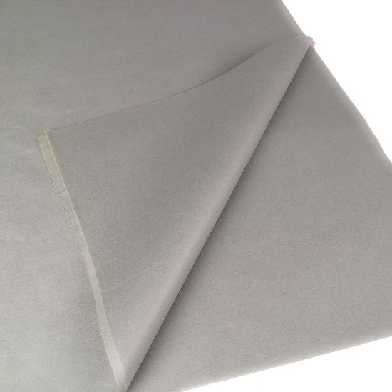 Бумага тишью 50 х 70см 40 листов - серая Серый Unison (QD21)