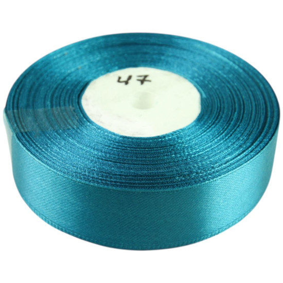 Атласная лента 2,5см x 33м Синий Marill (LA2533-47)