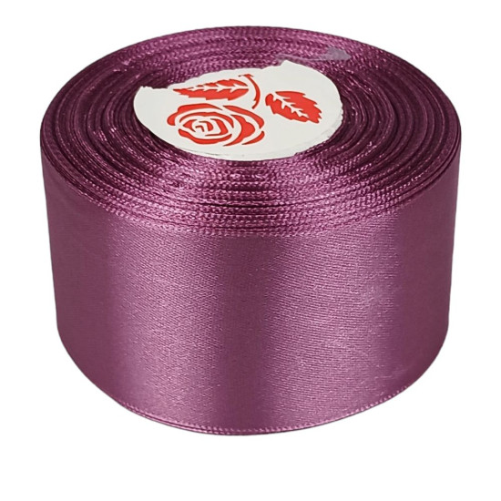 Атласна стрічка 5см (±5мм) x 33м Фіолетовий Unison (LA5033-118)