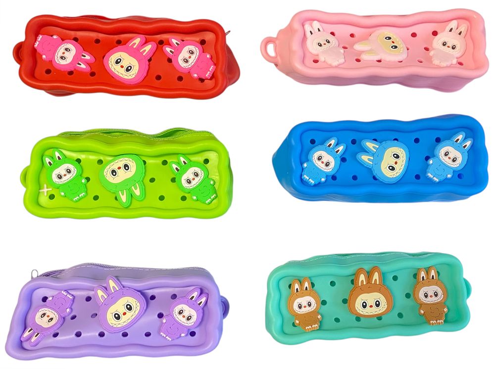 Пенал силиконовый "Labubu" 19 х 7см (8742)