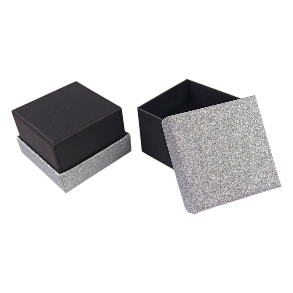 Подарочная коробка ювелирная 5 х 5 x 3,5см серебро Серебряный Unison (J00633 silver)