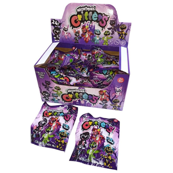 Гра Critters"Збери всіх" фігурки іграшки, фігурка 5см  +3 картки (9926)