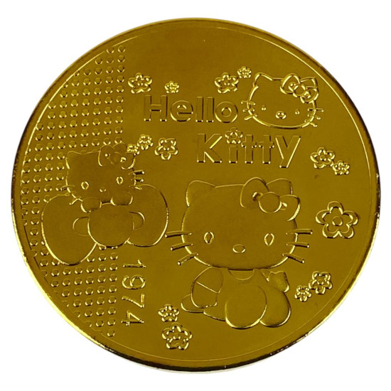 Монета-сувенир Kitty Cat, 4см в капсулах (Cs - 1002)