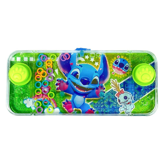 Игра водяная "Поймай колечко-Стiч" две кнопки, 4 вида (2586-В-АS-24)