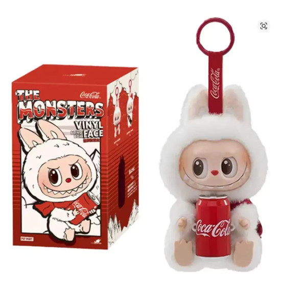 Мягкая игрушка-сюрприз Labubu в виде плюшевых брелоков Без бренда (047290)