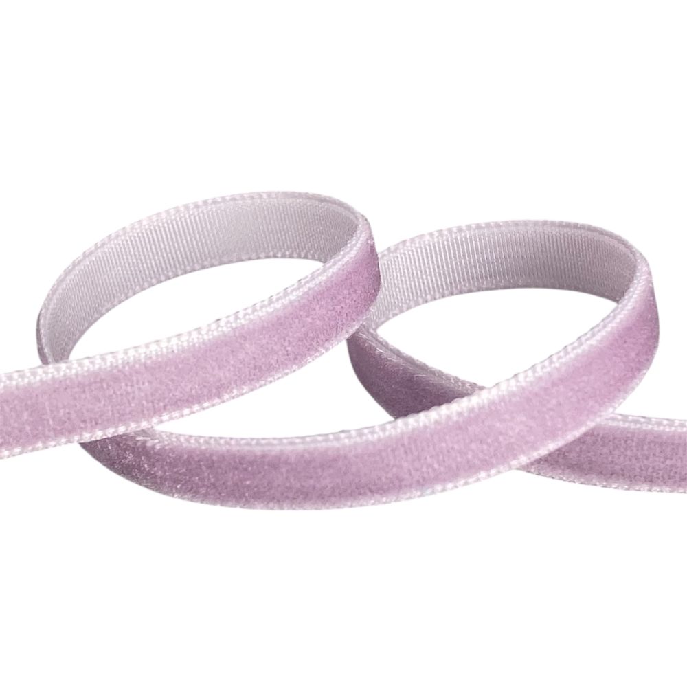 Бархатная лента  0,6 см х 50 ярдов Розовый Marill (D00806- C 38)