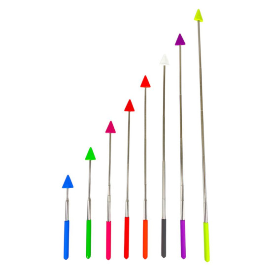 Указка телескопічна, висувна  21,5 - 68см (5421)