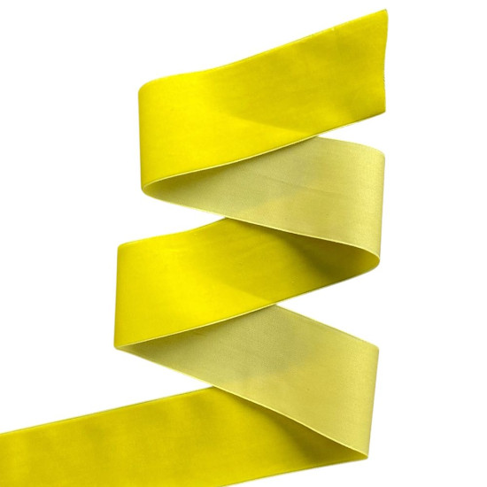 Оксамитова стрічка  4 см (±5мм) х 30 ярдів Жовтий Marill (D00840-   15)