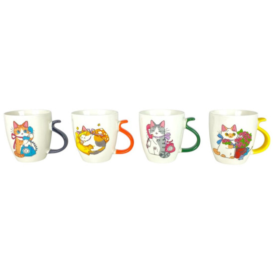 Чашка 480мл, Котики (DX12-3)