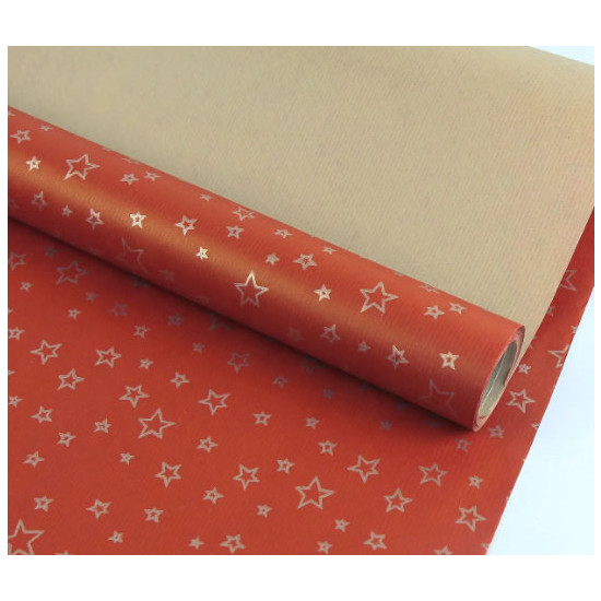 Бумага упаковочная крафт-двосторонний 0,7 х 7м (Пт 874.7)