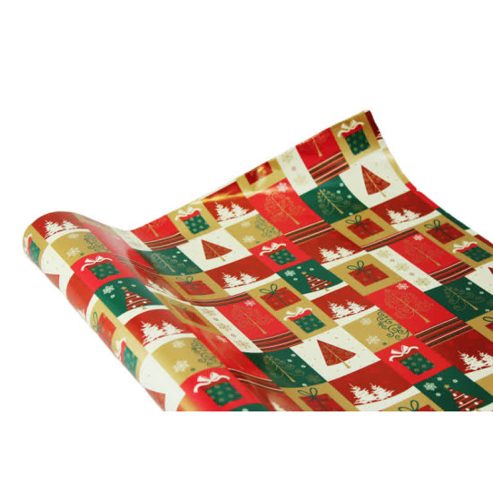 Бумага для Упаковки Подарков (меловка) (Пт 825.1)