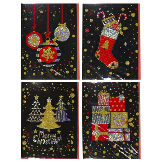 Открытка новогодние  HP 250-42-45 №1 (HP 250-42-45 №1)