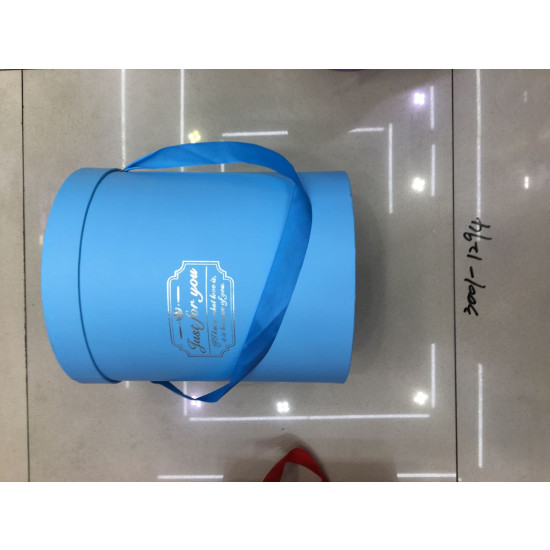 Круглые подарочные коробки 3001-1294 (24.5x28cm) Синий Unison (3001-1294    №1)